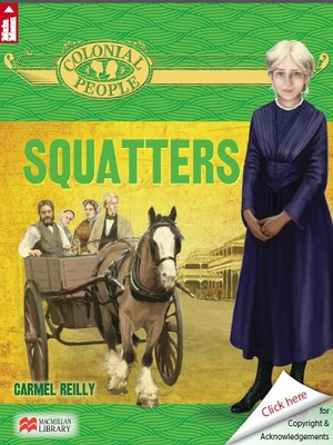 cover image of Colonial People: Squatters